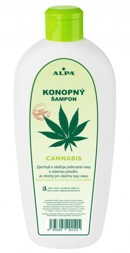 ALPA Cannabis shampoo 430 ml