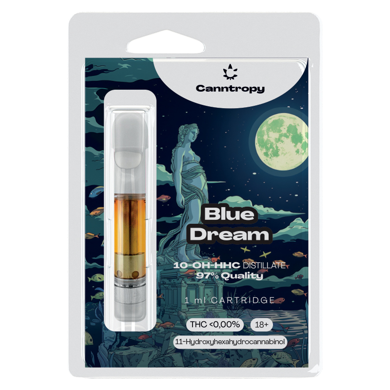 Canntropy 10-OH-HHC Kartuša Blue Dream, 10-OH-HHC 97% kakovost, 1 ml