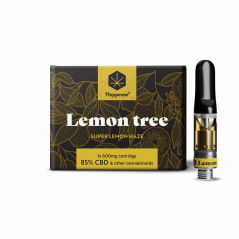 Happease Cartuș CBD Lemon Tree 600 mg, 85 % CBD