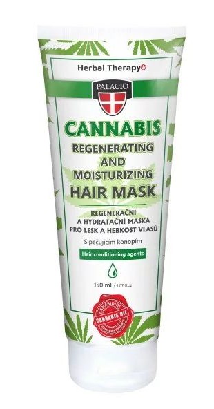 Palacio Cannabis-hårmaske, 150 ml