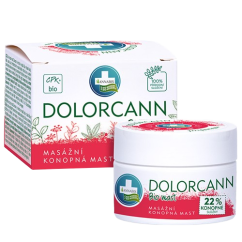 Annabis Dolorcann Bio hamp balsam 50 ml - for ledd, sener, muskler
