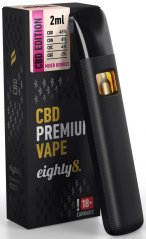 Eighty8 CBD Vape Pen Premium Baies mélangées, 2 ml