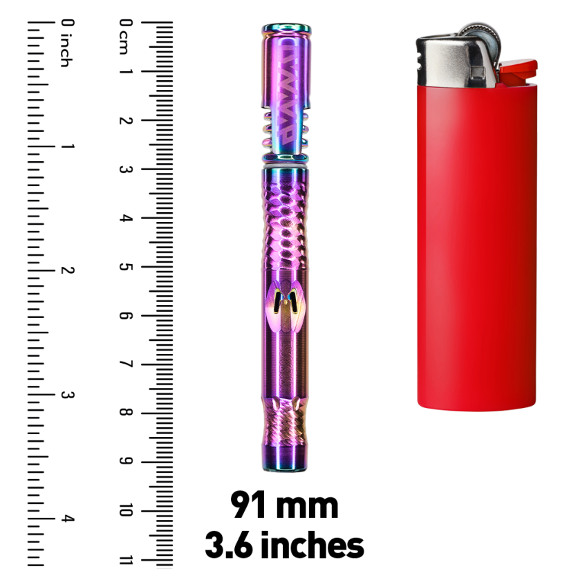 DynaVap VapCap M 2021 Gekleurde vaporizer - Rosium