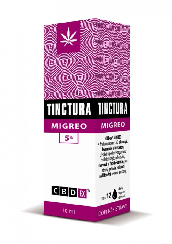 CBDex ティンクチュラ ミグレオ 5% 10 ml