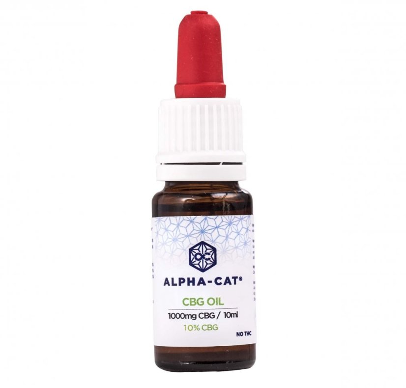 Alpha-CAT CBG-olje 10 %, 1000 mg, 10 ml