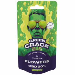 Canntropy CBD Hoa Green Crack, CBD 20 %, 1 g - 100 g