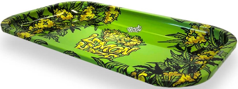 Best Buds Довгий металевий піднос Lemon Haze, 16x27 см