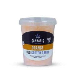 Cannabis Bakehouse CBD bombažni bonboni - Oranžna, 20 mg CBD