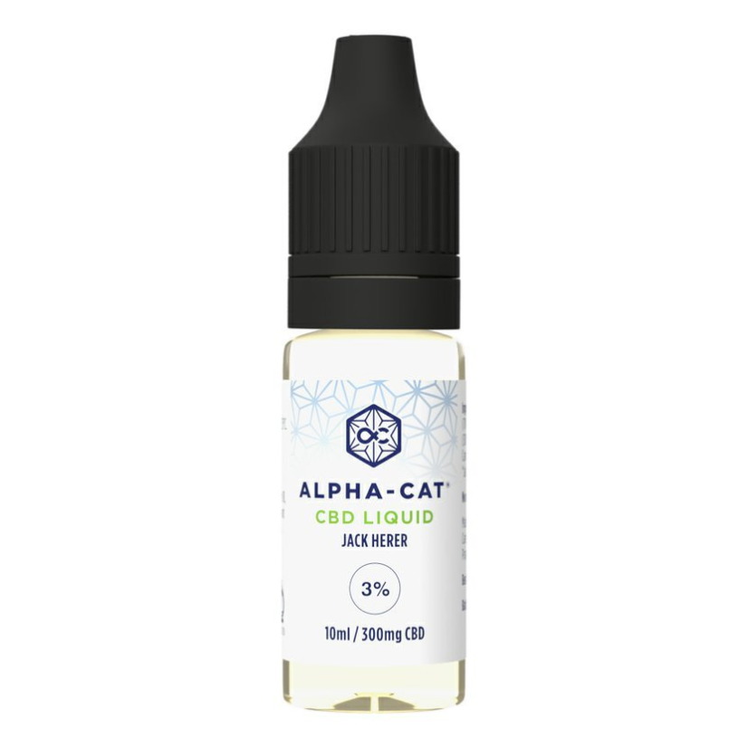 Alpha-CAT Flytende Jack Herer CBD 3 %, 300 mg, 10 ml