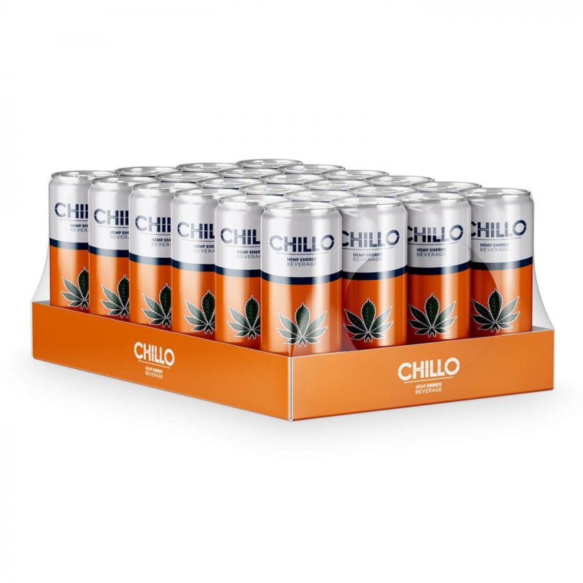 Chillo konopný Energy Drink bez THC, 250 ml