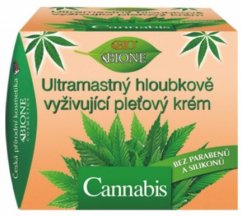 Bione Cannabis Ultra riebus, giliai maitinantis veido kremas 51 ml