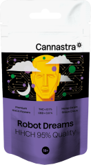 Cannastra HHCH Flower Robot Dreams, HHCH 95 % kvalitet, 1g - 100 g