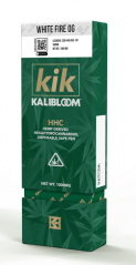 Kalibloom HHC ベイプ ペン ホワイト ファイア OG 96 %、1000 mg HHC、1 ml
