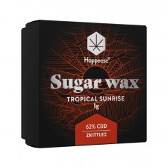 Happease - Extrait Lever de soleil tropical Cire de sucre, 62% CBD, 1g