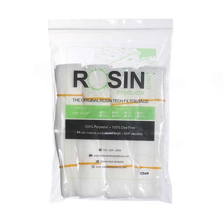 Rosin Tech Filtre torbaları 3cm x 8cm, 25u - 220u