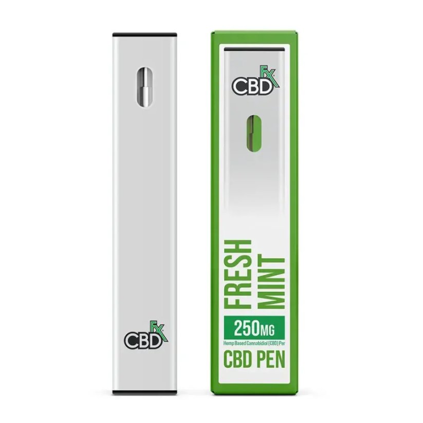 CBDfx Fresh Mint CBD Vape Pen, 250 mg