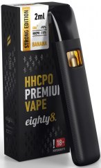 Eighty8 HHCPO Vape Pen Strong Premium Banane, 10 % HHCPO, 2 ml