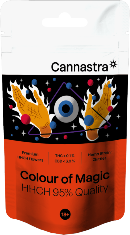 Cannastra HHCH 魔法の花の色、HHCH 95% 品質、1g - 100 g