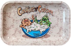 Best Buds Cookies And Cream Metal Rolling Trey Medium, 17x28 cm