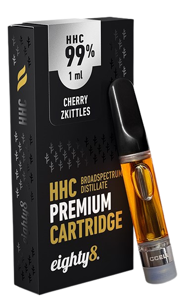 Eighty8 HHC-patron Cherry Zkittles - 99 % HHC, 1 ml