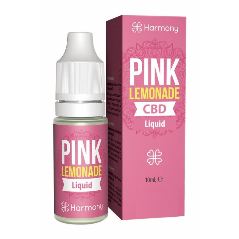 Harmony CBD šķidrums Pink Lemonade 10 ml, 30-600 mg CBD