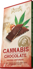 Bob Marley Cannabis & Hazelnuts Dark Chocolate - Carton (15 батончиків)