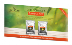 PuroCuro Hemp CBD Formula Patches, tester - 6 bucăți 25 mg &amp; 6 bucăți 50 mg