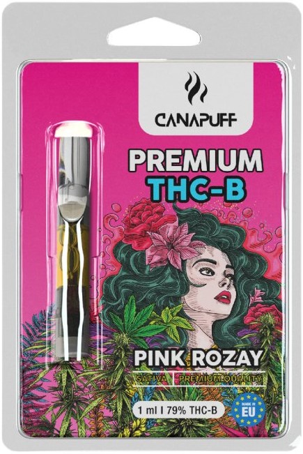 CanaPuff THCB kartuša Pink Rozay, THCB 79 %, 1 ml