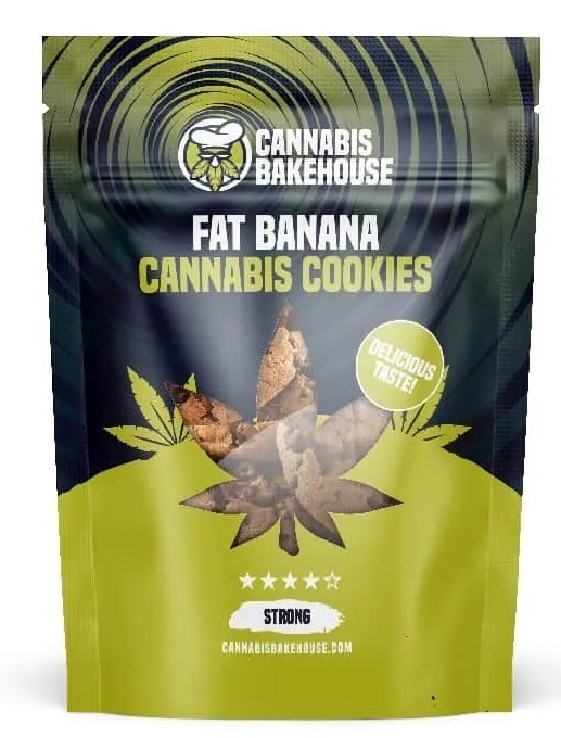 Cannabis Bakehouse Cannabis cookie-k Zsír Banán