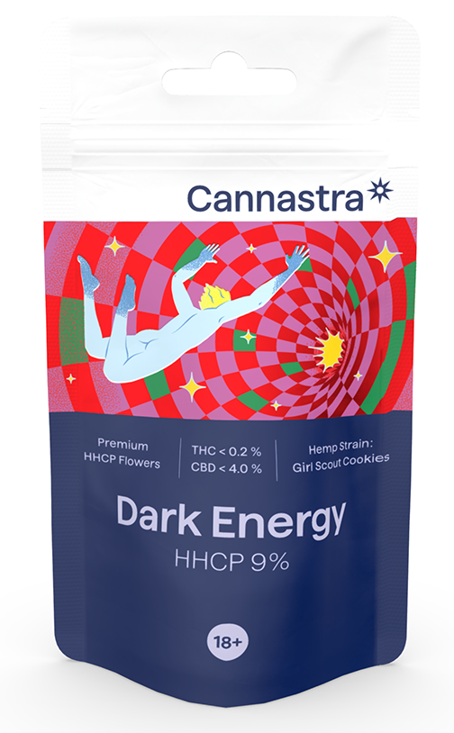 Cannastra HHCP Flower Dark Energy (Girl Scout Cookies) - HHCP 9%, 1 g - 100 g