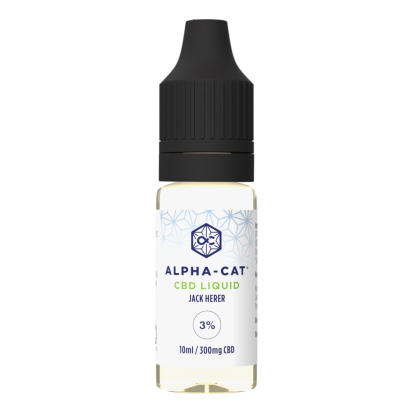Alpha-CAT Liquid Jack Herer CBD 3%, 10 ml, 300 mg