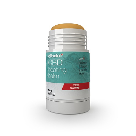 Cibdol Šildantis balzamas 52 mg CBD, 26g