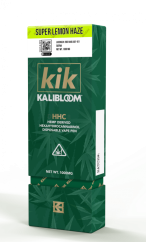 Kalibloom HHC ベイプ ペン スーパー レモン ヘイズ 96 %、1000 mg HHC、1 ml