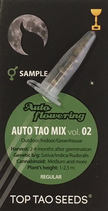 6x Auto Tao Mix (κανονικοί αυτόματοι σπόροι κατά Top Tao Seeds)