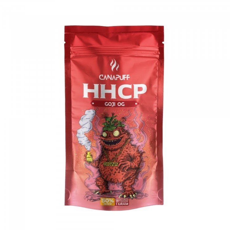 CanaPuff HHCP フラワー GOJI OG、50 % HHCP、1 g - 5 g