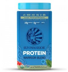 Sunwarrior Proteinska mešanica BIO 750g naravna (grah, konopljine beljakovine in goji)