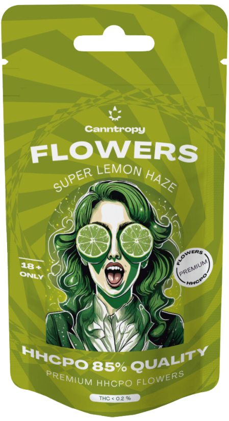 Canntropy HHCPO Flower Super Lemon Haze, Calidad HHCPO 85 %, 1 g - 100 g