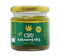 Zelená Země CBD kokosový olej 170 ml, 1000 mg CBD
