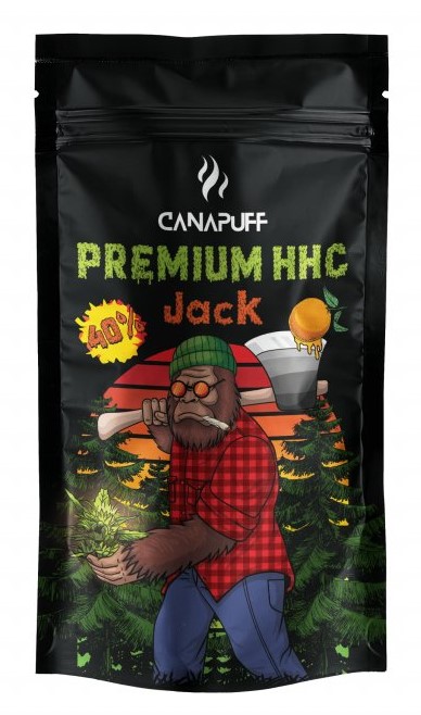 CanaPuff - Jack 40 % - Premium HHC - P Květy, 1g - 5g 5 gramů