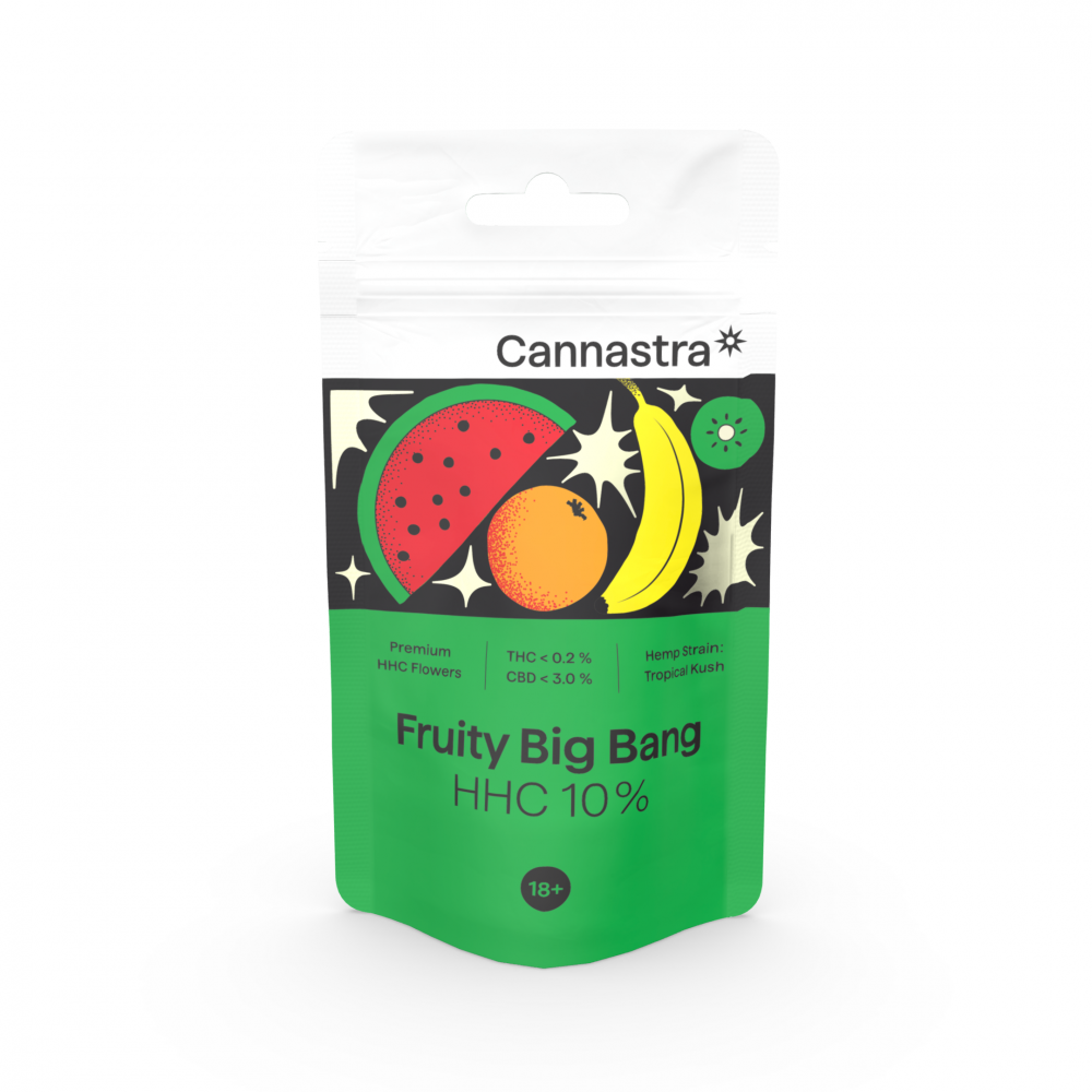 Cannastra HHC Květ Fruit Big Bang 10%, 5g