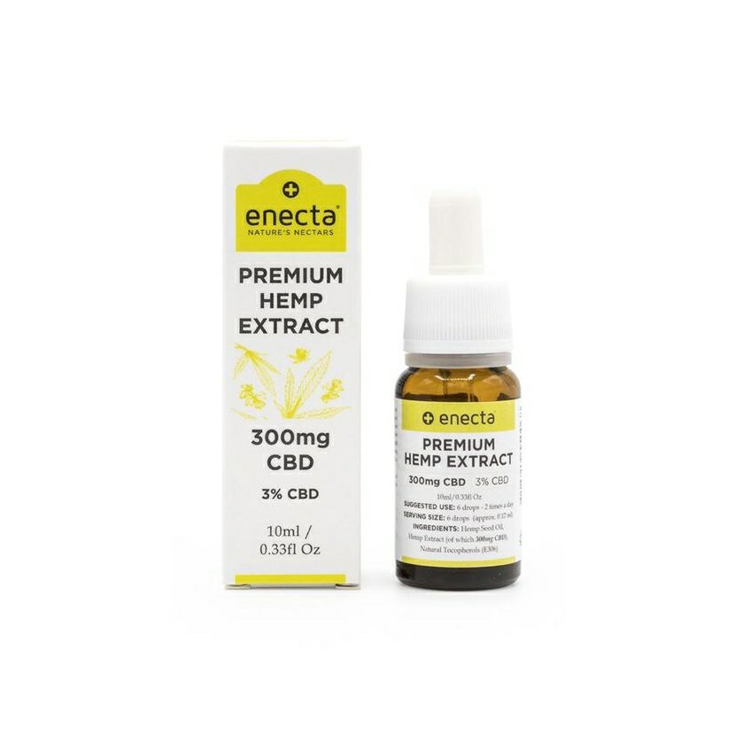 Enecta CBD Konopný olej 3%, 900 mg, 30 ml