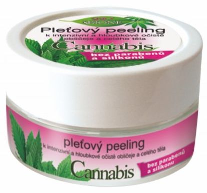 Bione Pleťový peeling Cannabis 200 g