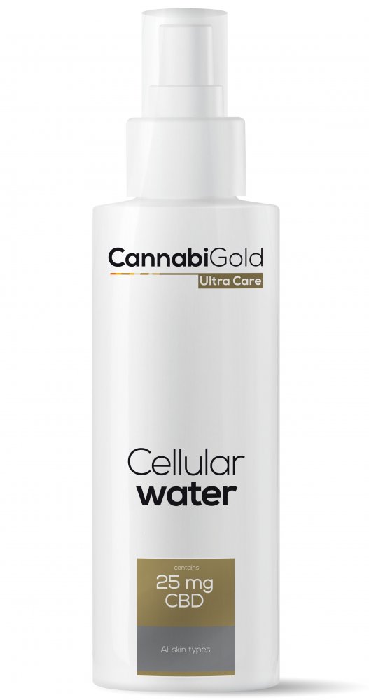 CannabiGold Celulární voda s CBD 25 mg, 125 ml