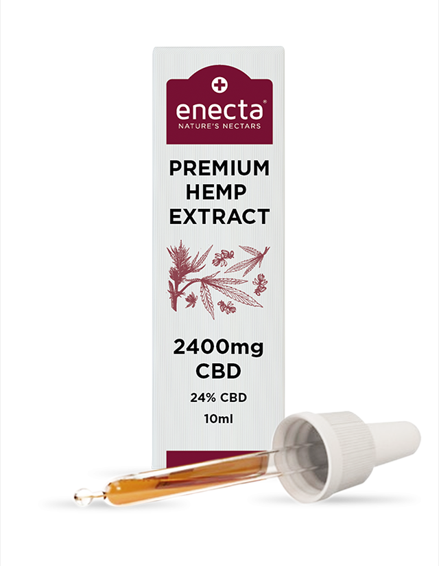 Enecta CBD Konopný olej 24%, 90 ml, 21600 mg CBD